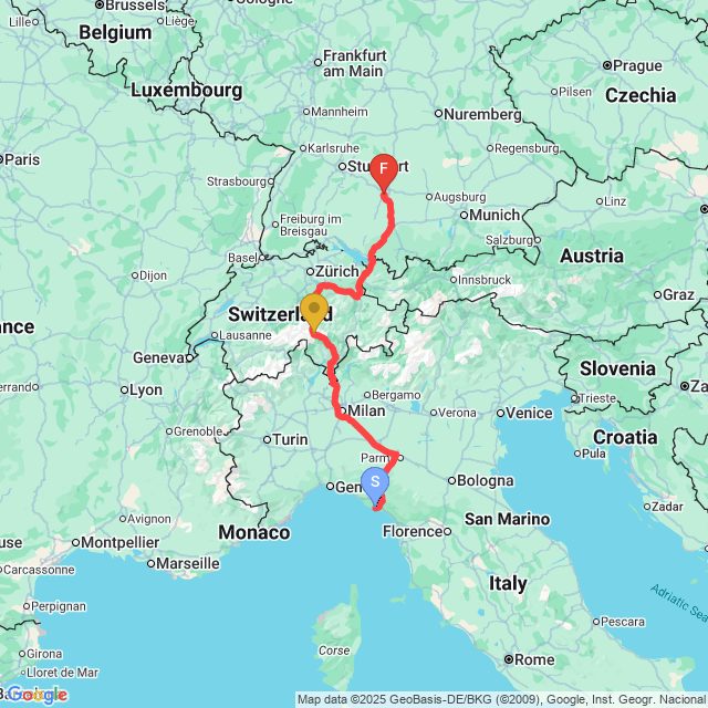 Route Dag 17